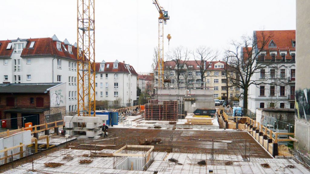 Nachverdichtung mit 36 Wohneinheiten in Berlin-Treptow-Köpenick im Bau