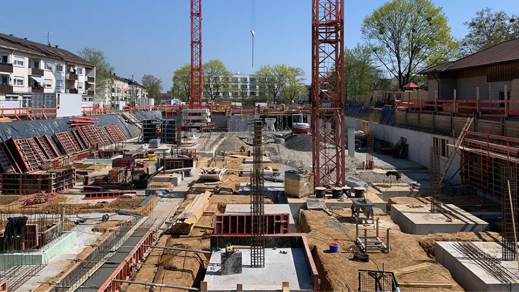 Baustellen-Update: Geschosswohnungsbau Kornwestheim-Rosensteinstraße
